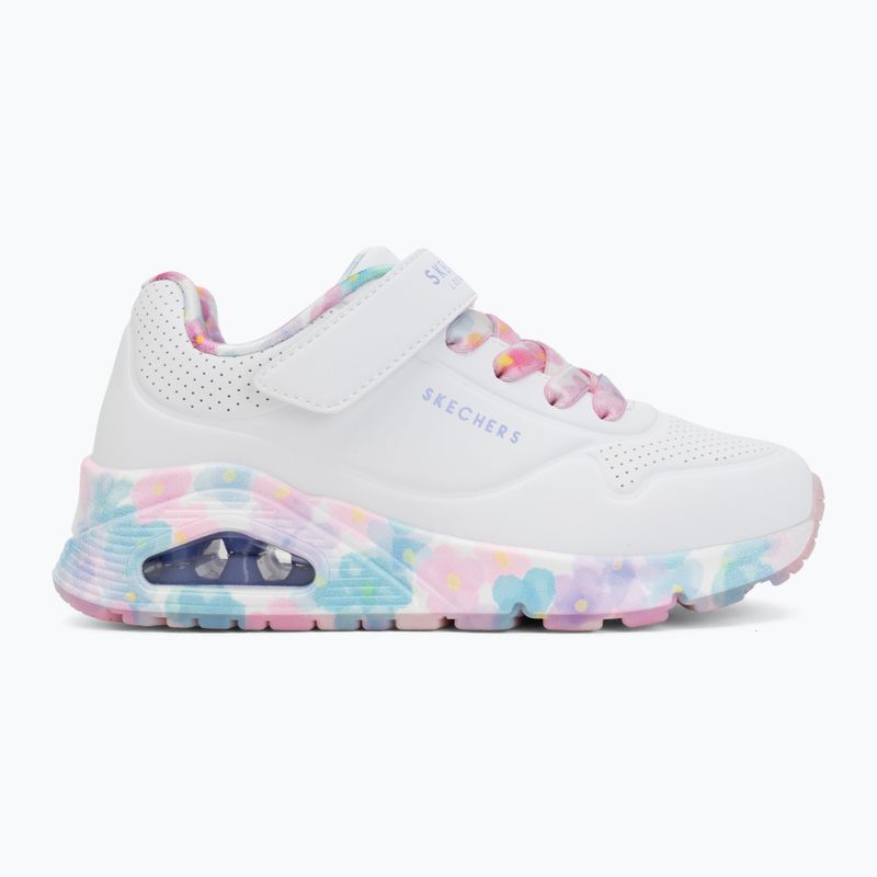 Scarpe per bambini SKECHERS Uno Gen1 Fresh Blooms white 2