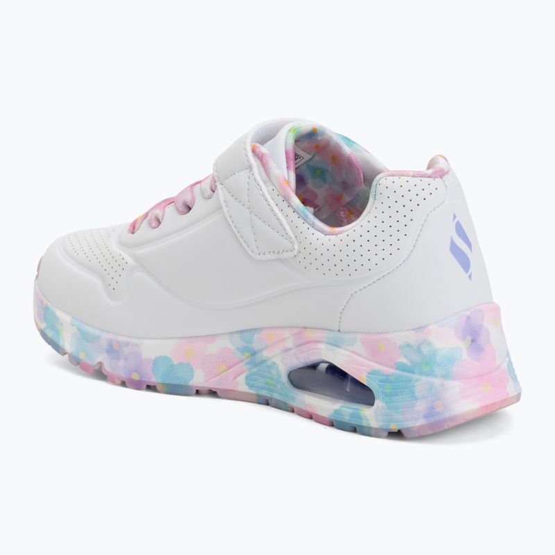 Scarpe per bambini SKECHERS Uno Gen1 Fresh Blooms white 3