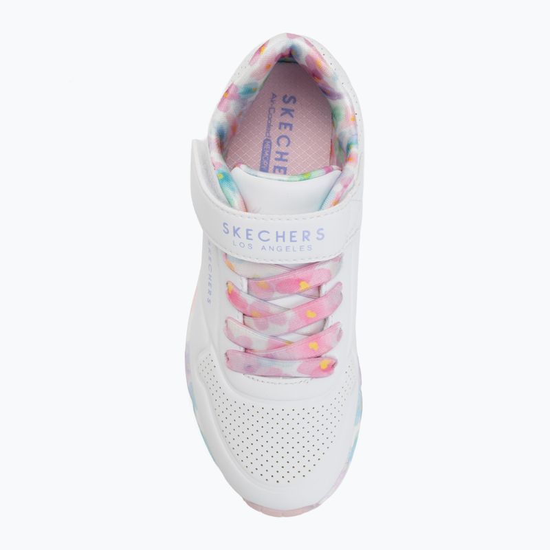 Scarpe per bambini SKECHERS Uno Gen1 Fresh Blooms white 5