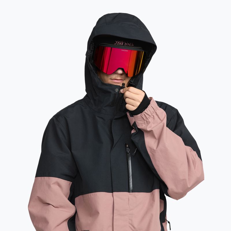 Giacca da snowboard uomo Volcom L Insulated GTX mauve 5
