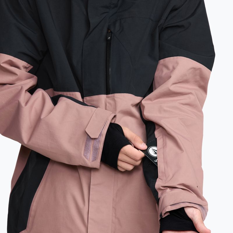 Giacca da snowboard uomo Volcom L Insulated GTX mauve 6