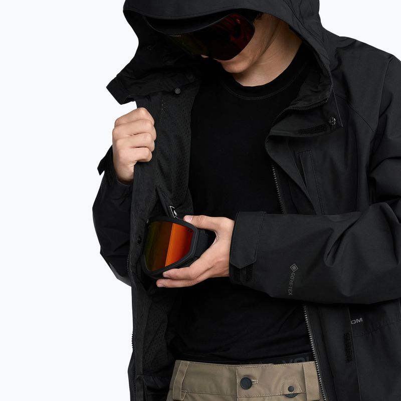 Giacca da snowboard uomo Volcom Dua Insulated GTX black 7