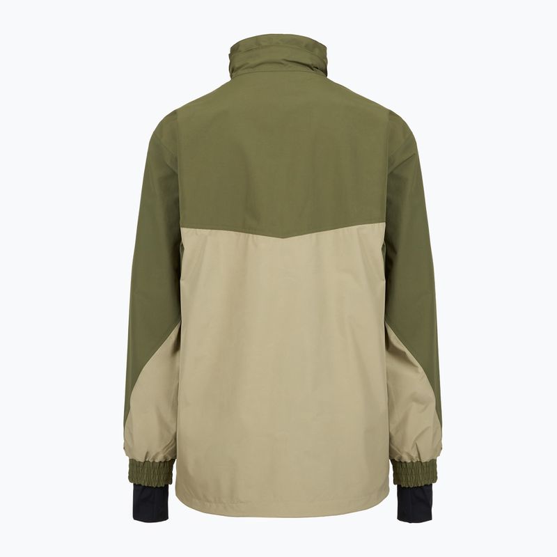 Giacca da snowboard uomo Volcom Longo GTX dark olive 18