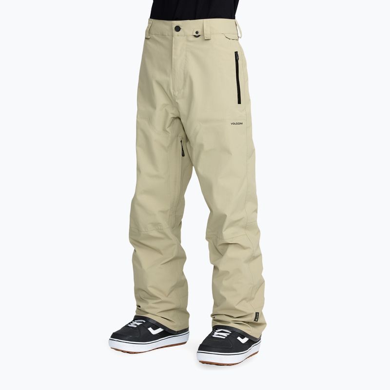 Pantaloni da snowboard uomo Volcom L GTX moss green 5