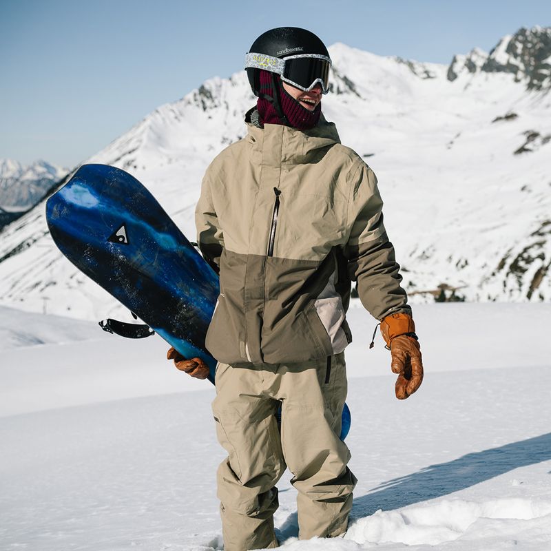 Pantaloni da snowboard uomo Volcom L GTX moss green 9