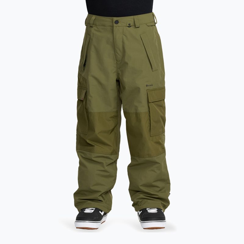 Pantaloni da snowboard uomo Volcom Longo GTX dark olive