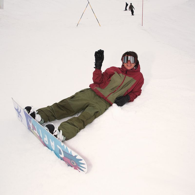 Pantaloni da snowboard uomo Volcom Longo GTX dark olive 10