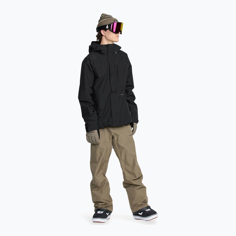 Pantaloni da snowboard uomo Volcom Dua GTX military 2