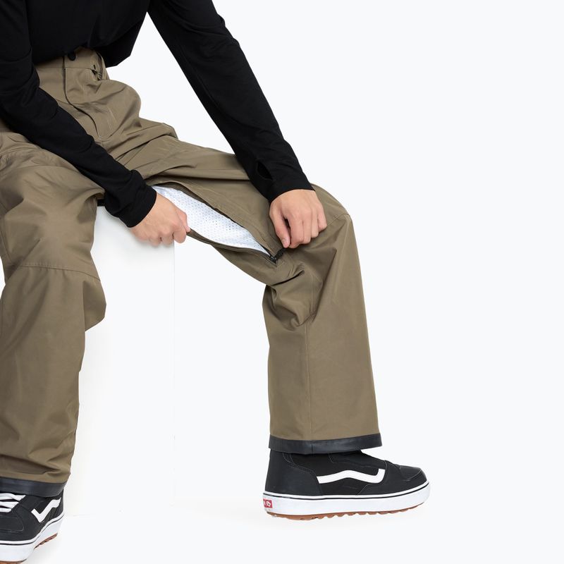Pantaloni da snowboard uomo Volcom Dua GTX military 6
