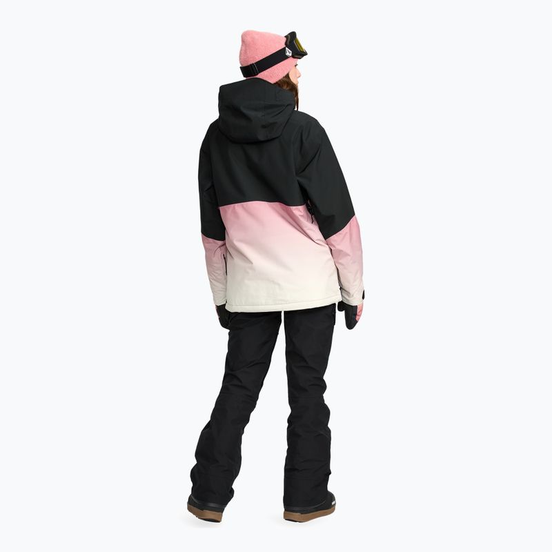 Giacca da snowboard donna Volcom Fern Insulated Gore Pullover mesa rose 4
