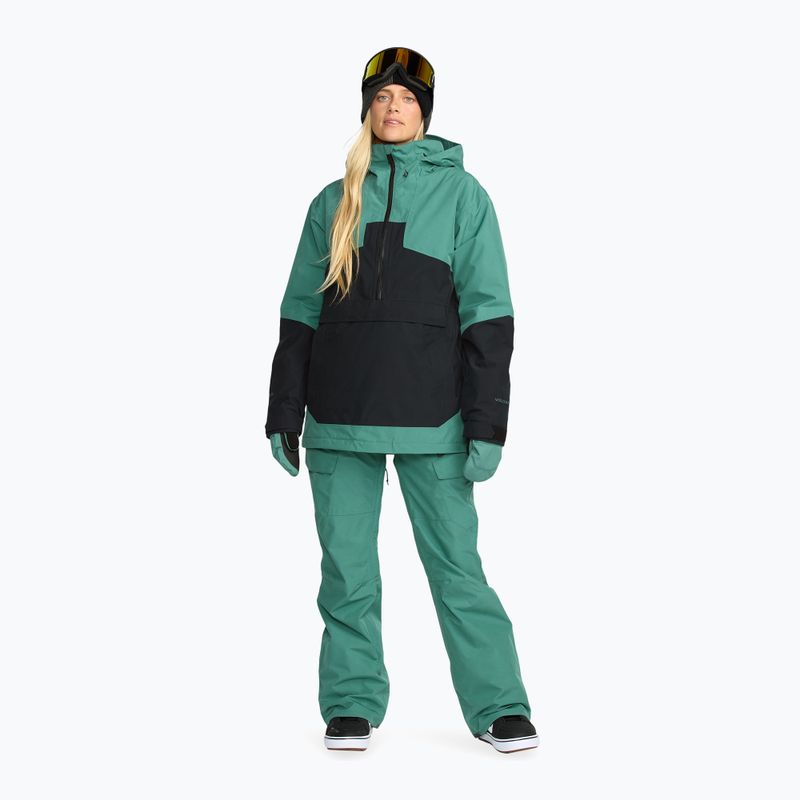 Giacca da snowboard donna Volcom Fern Insulated Gore Pullover spruce green 2