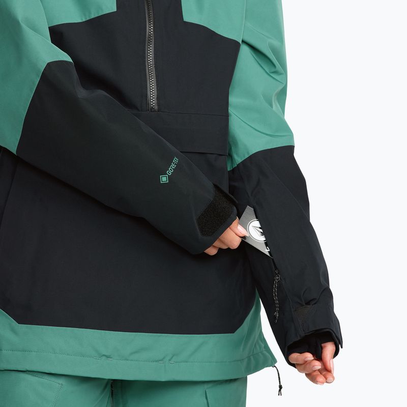 Giacca da snowboard donna Volcom Fern Insulated Gore Pullover spruce green 8