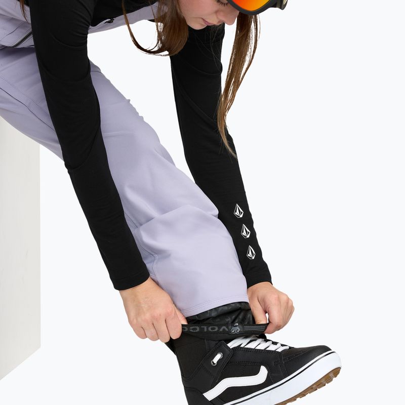 Pantaloni da sci donna Volcom Swift Bib Overall lavender aura 9