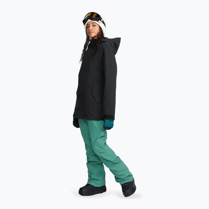 Salopette da sci donna Volcom Swift Bib Overall spruce green 2