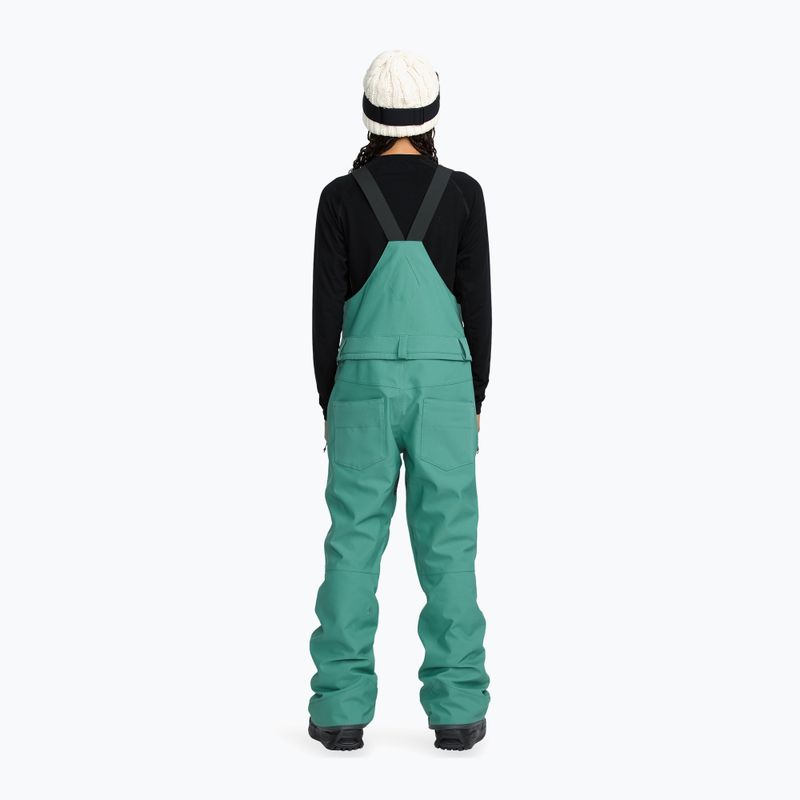 Salopette da sci donna Volcom Swift Bib Overall spruce green 3