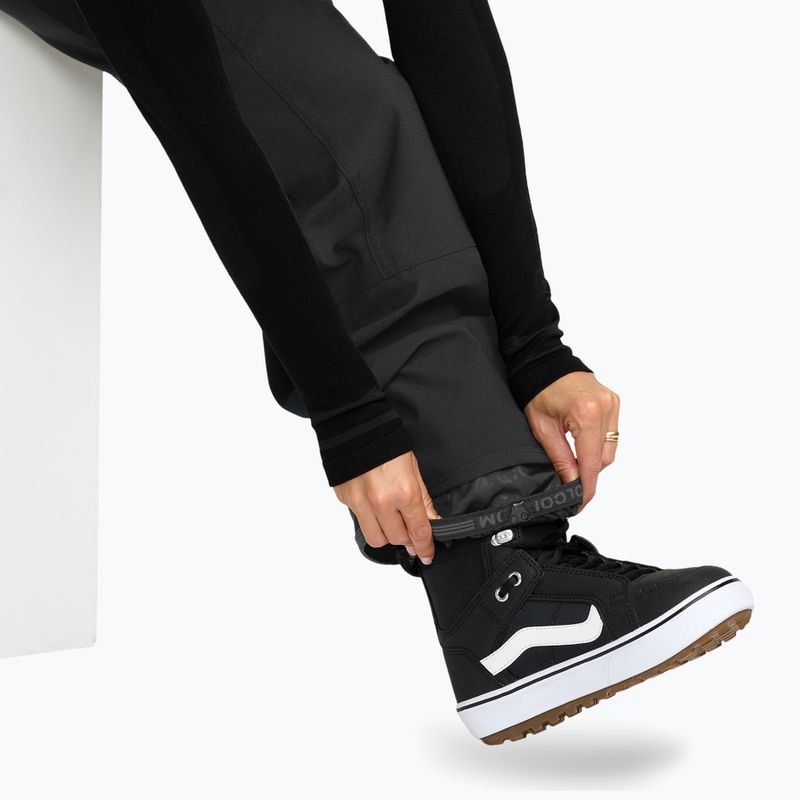 Pantaloni da snowboard donna Volcom Pollock black 8