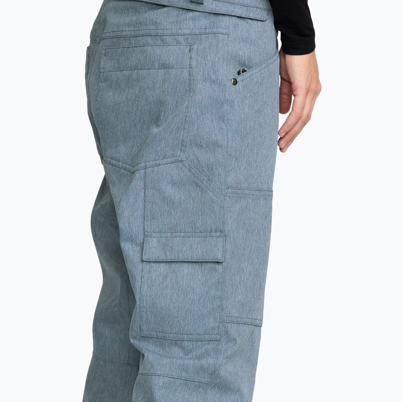 Pantaloni da snowboard donna Volcom Pollock denim 4