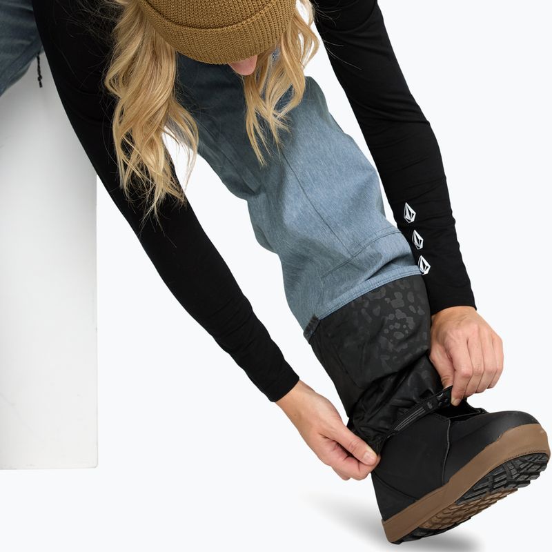 Pantaloni da snowboard donna Volcom Pollock denim 6