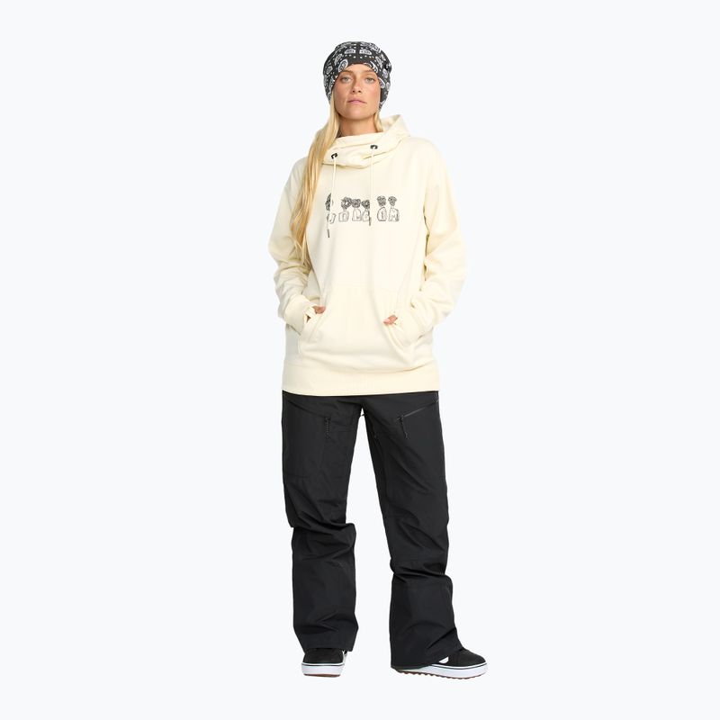 Felpa da snowboard donna Volcom Riding Hydro P/O bone 2