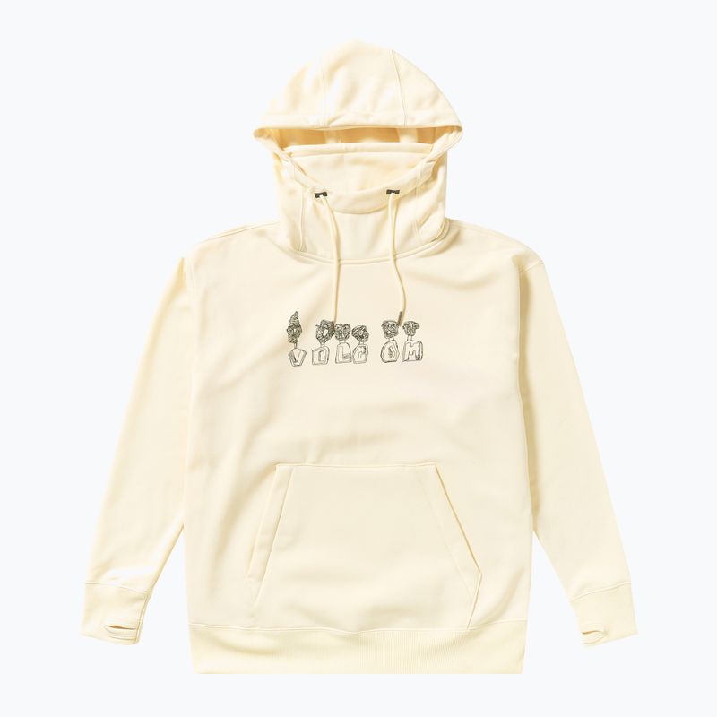 Felpa da snowboard donna Volcom Riding Hydro P/O bone 7