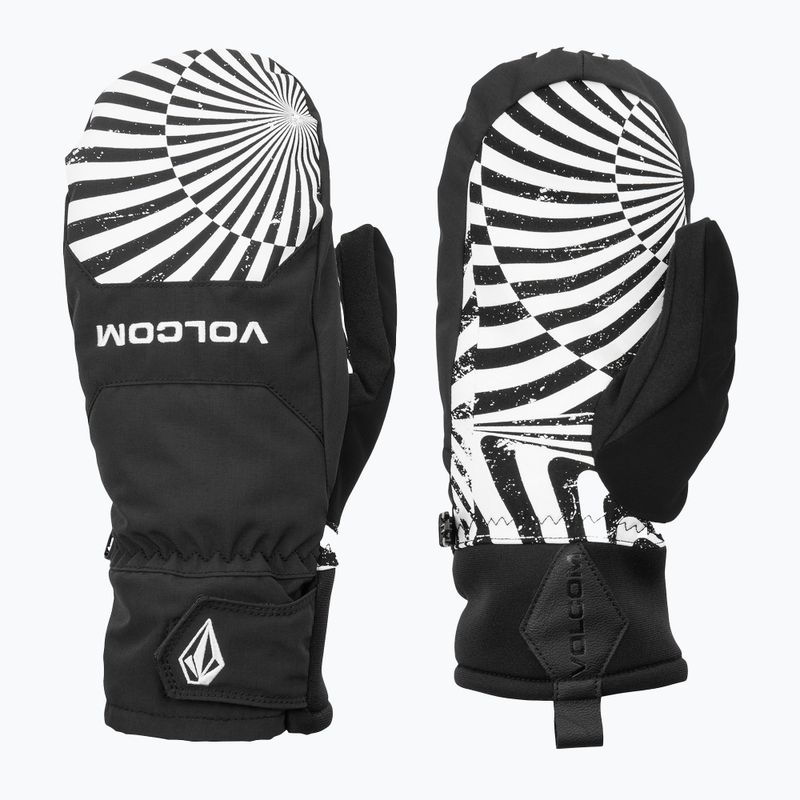 Guanti da snowboard uomo Volcom V.CO Nyle Mitt black print
