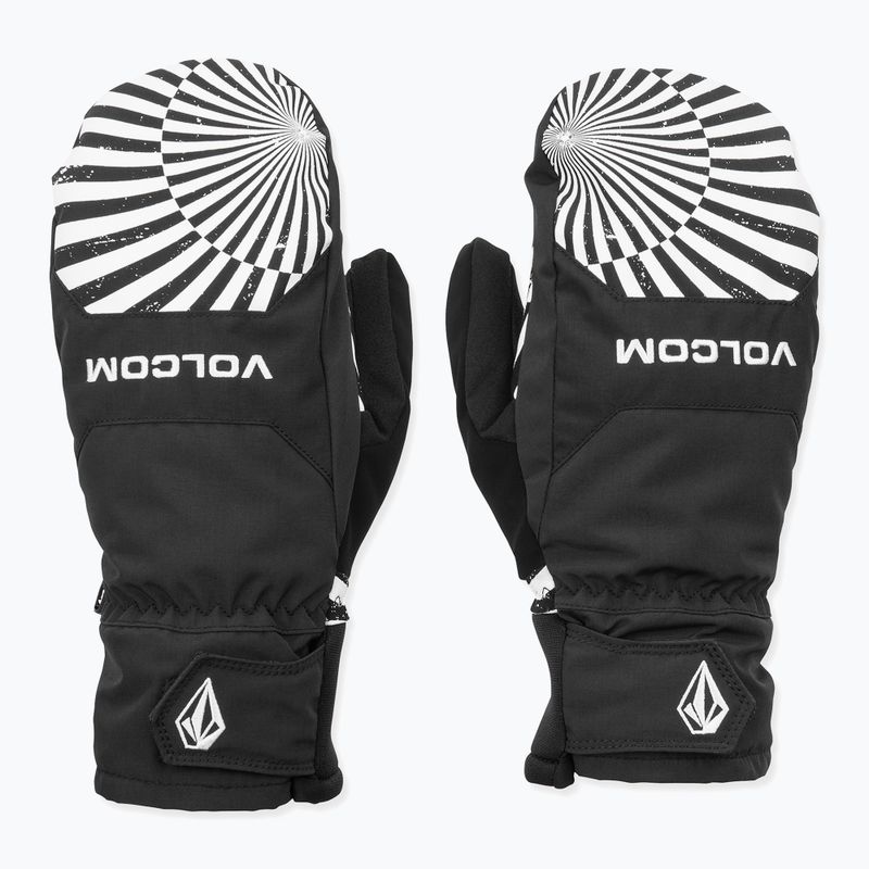 Guanti da snowboard uomo Volcom V.CO Nyle Mitt black print 2