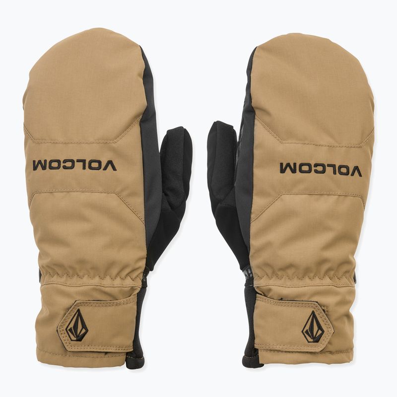 Guanti da snowboard uomo Volcom V.CO Nyle Mitt bronze 2