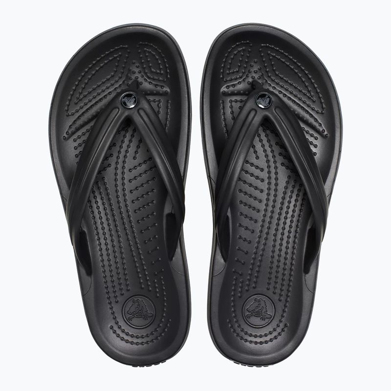 Crocs Crocband Flip infradito nero/grigio ardesia 3