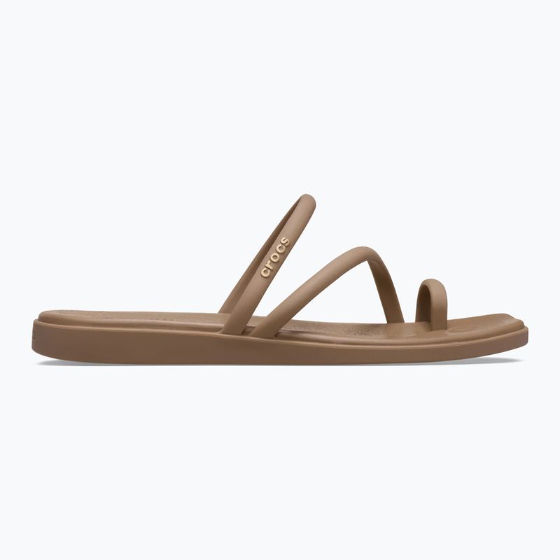 Ciabatte da donna Crocs Miami Toe Loop Sandal milk chocolate 2
