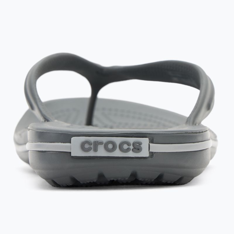 Crocs Crocband Flip - infradito grigio ardesia/fumo 6