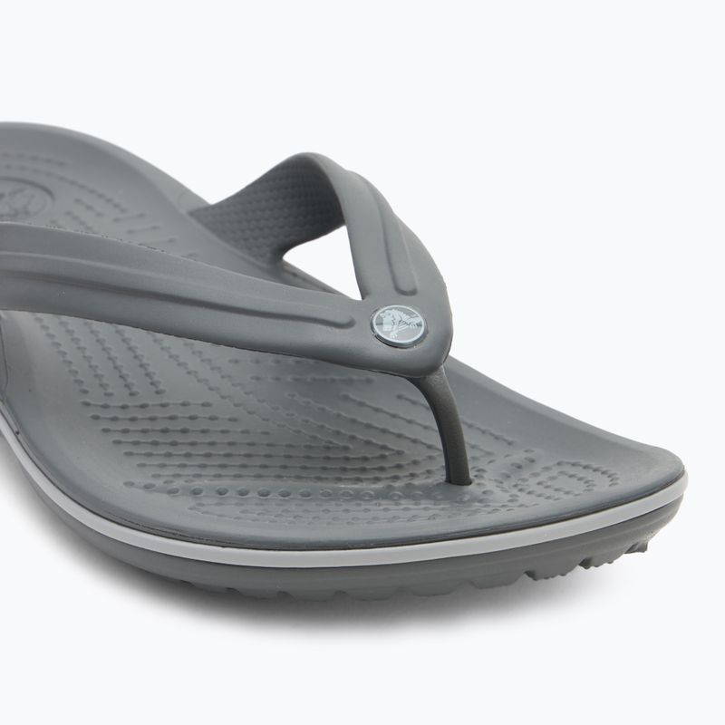 Crocs Crocband Flip - infradito grigio ardesia/fumo 7