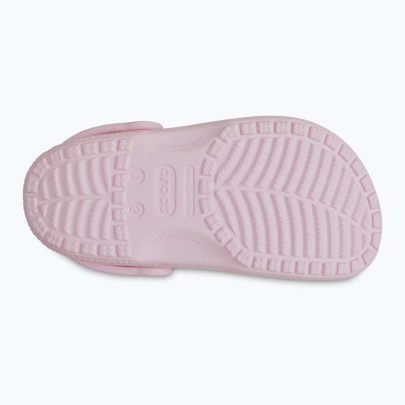 Ciabatte per bambini Crocs Classic Clog Toddler pink milk 3