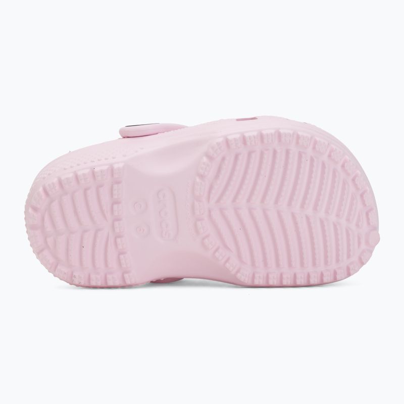 Ciabatte per bambini Crocs Classic Clog Toddler pink milk 5