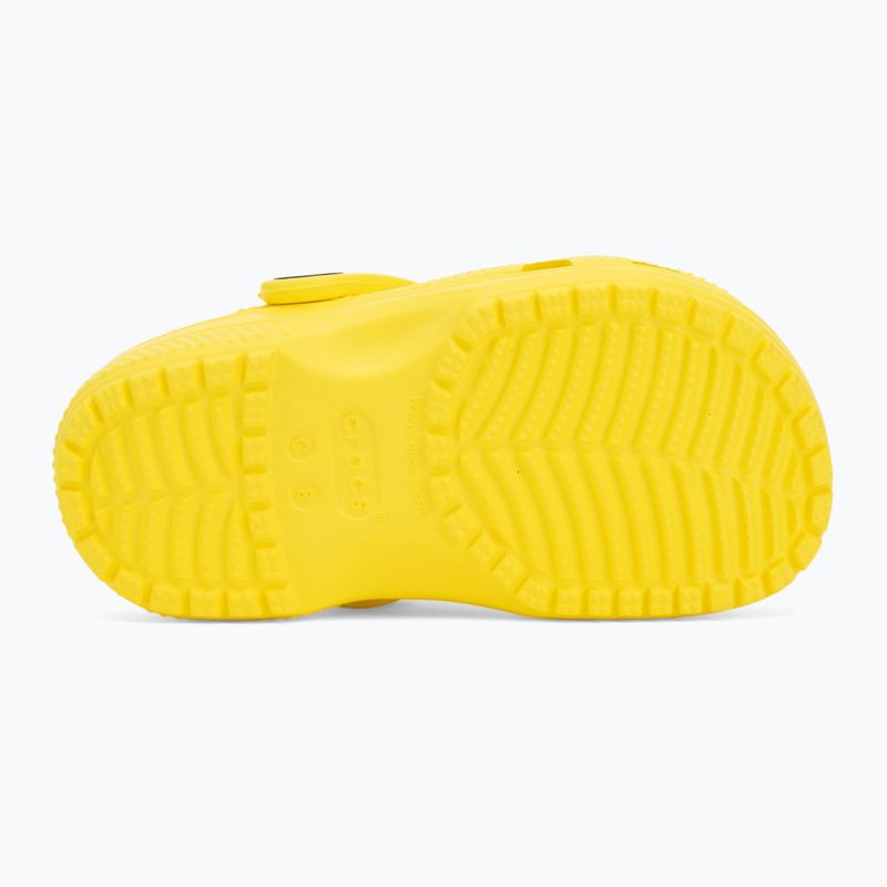 Crocs Classic Clog Infradito bambino giallo cyber 5