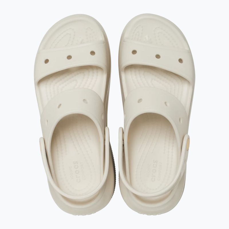 Sandali da donna Crocs Mega Crush taupe 4