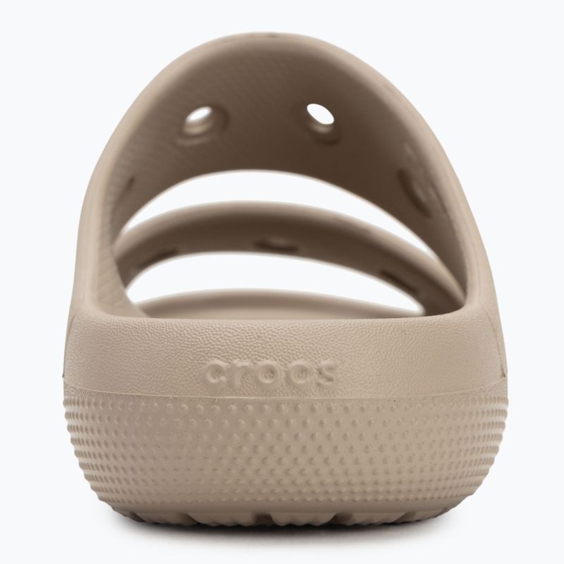 Infradito Crocs Classic Sandal V2 taupe da donna 6