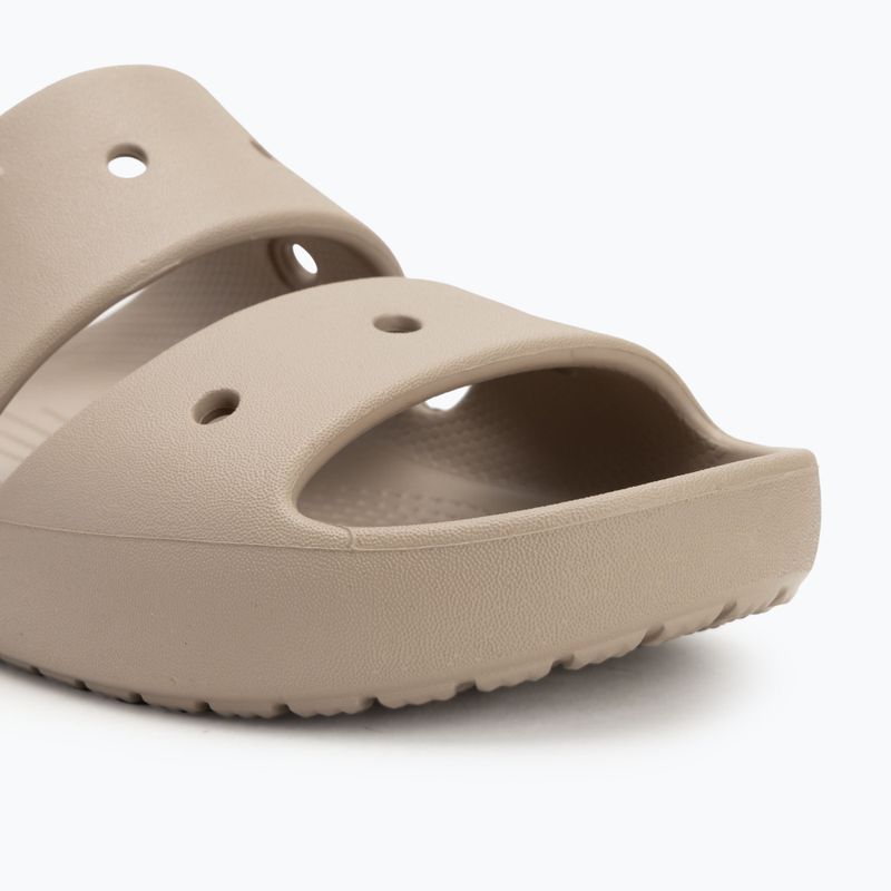 Infradito Crocs Classic Sandal V2 taupe da donna 7