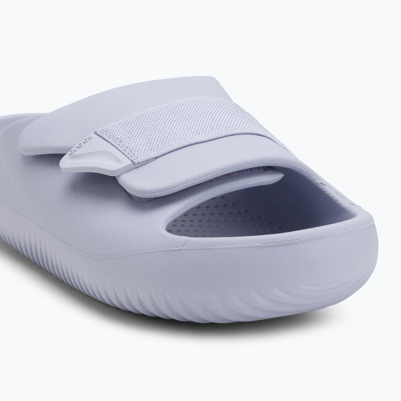 Crocs Mellow Luxe Recovery Slide infradito viola luna 7