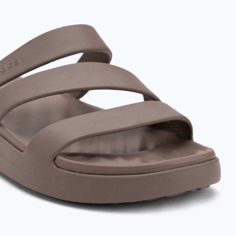 Infradito Crocs Getaway Strappy tartufo 7