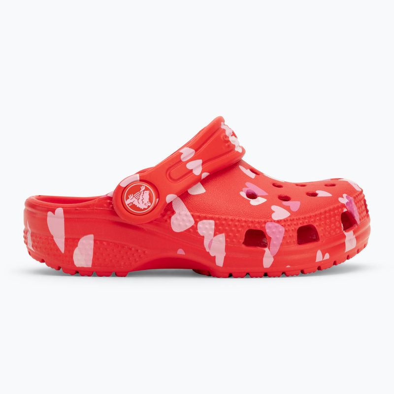 Crocs VDay Clog Toddler infradito rosso ciliegia 3