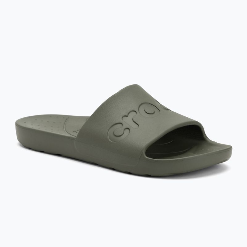Crocs Slide infradito verde militare