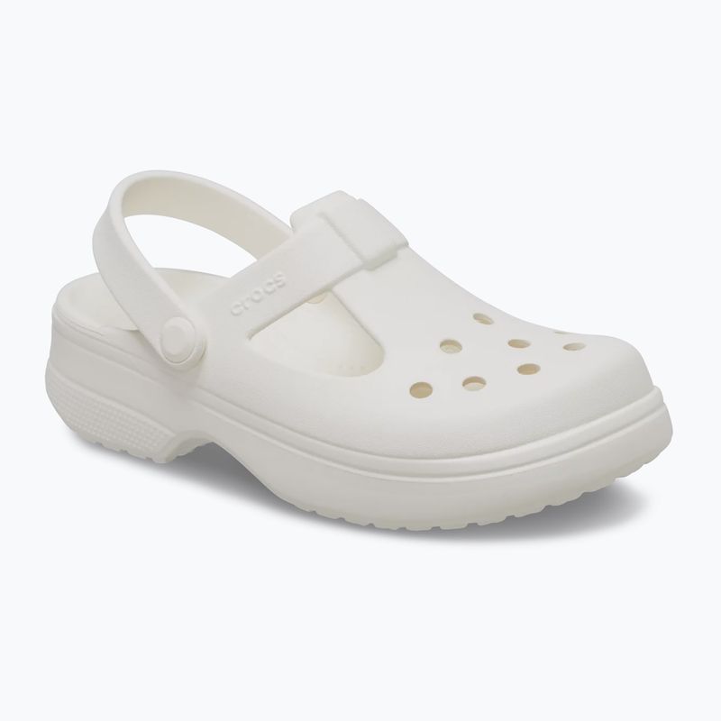 Ciabatte per bambini Crocs Classic Mary Jane Clog chalk 9