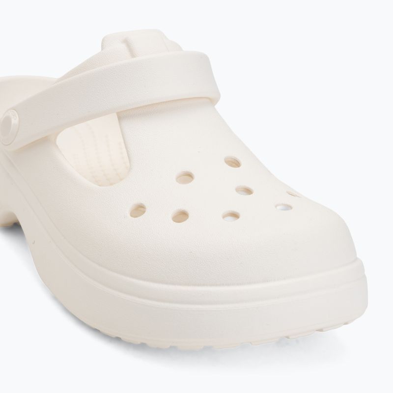 Ciabatte per bambini Crocs Classic Mary Jane Clog chalk 8