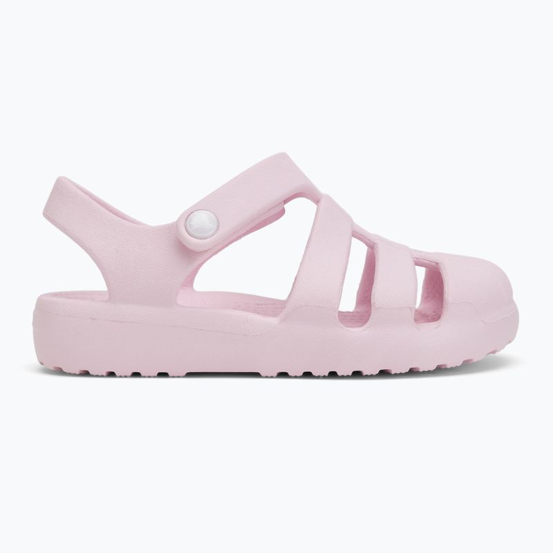 Crocs Classic Fisherman Sandali per bambini rosa latte 2