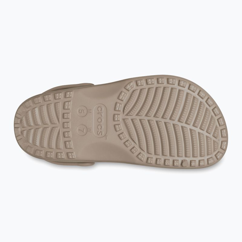 Crocs Classic Floral Cutout Clog infradito taupe 3