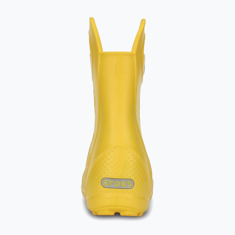 Crocs Handlwe It Stivale da pioggia giallo 3