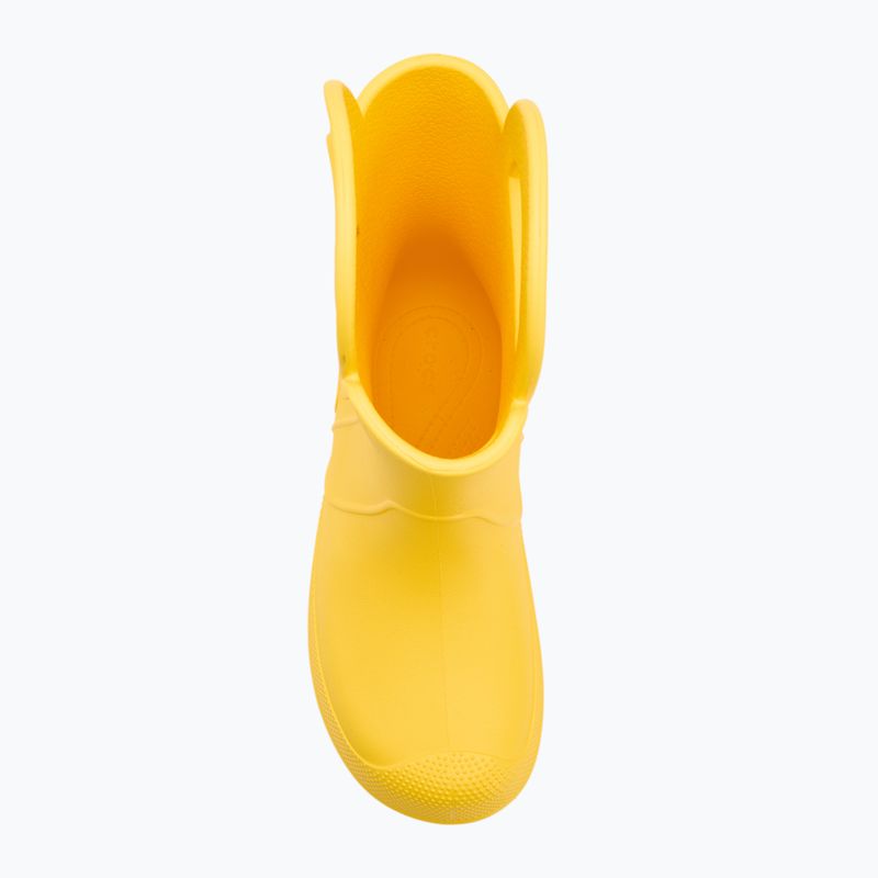 Crocs Handlwe It Stivale da pioggia giallo 5