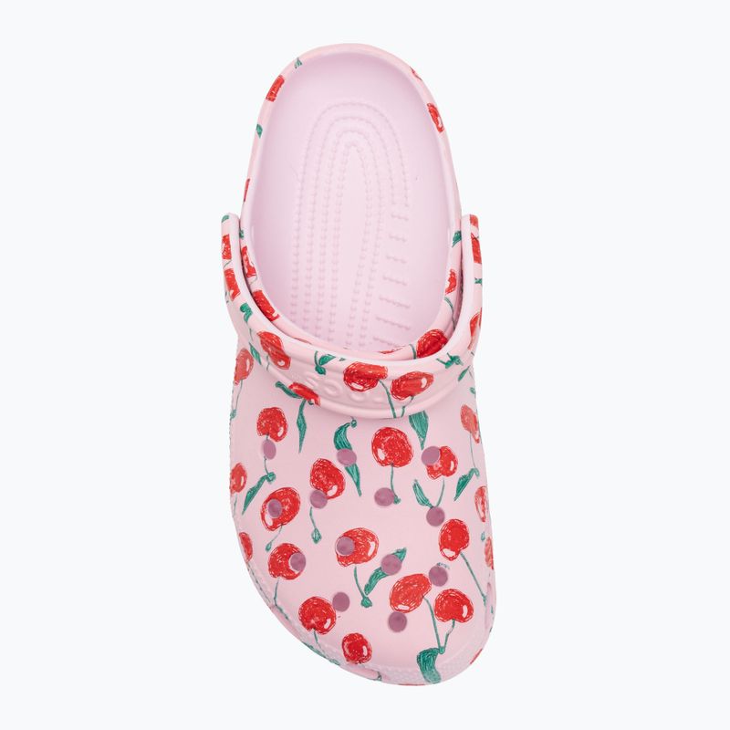 Zoccolo Crocs Classic Fresh Fruits rosa latte 6