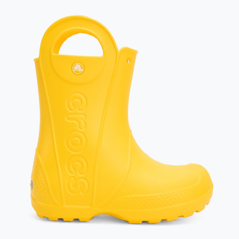 Crocs Handle It Stivale da pioggia per bambini giallo 2