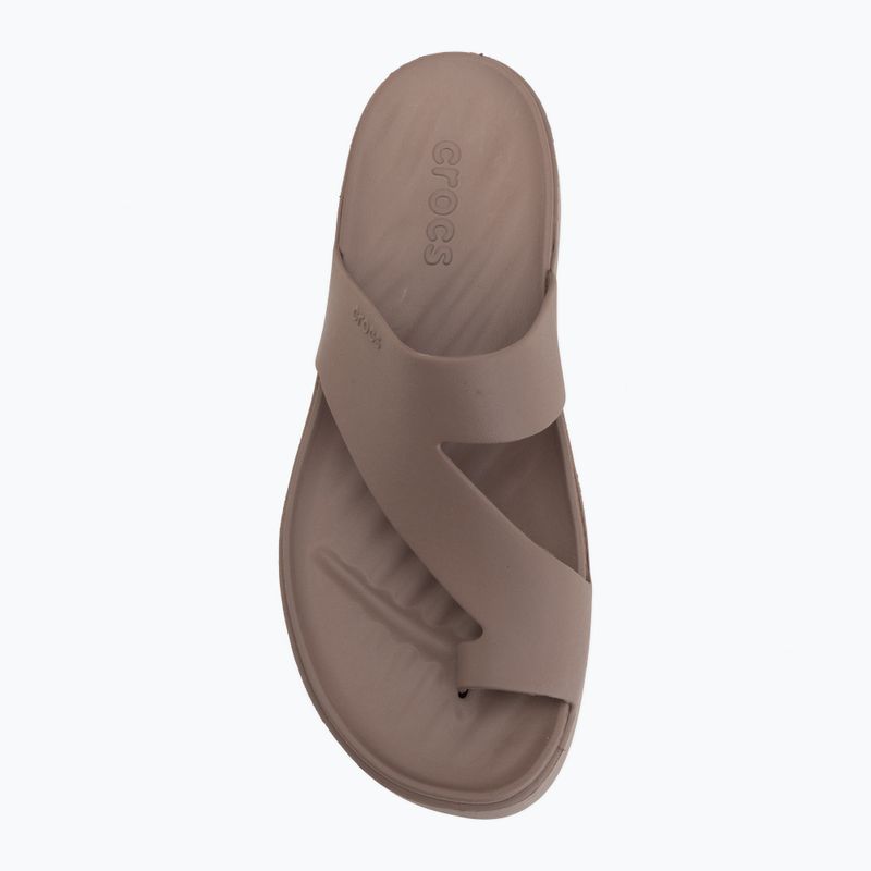 Crocs Getaway Platform Toe Loop tartufo infradito da donna 5